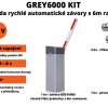 Grey6000 Kit - sada rychlé automatické závory s 6m ramenem